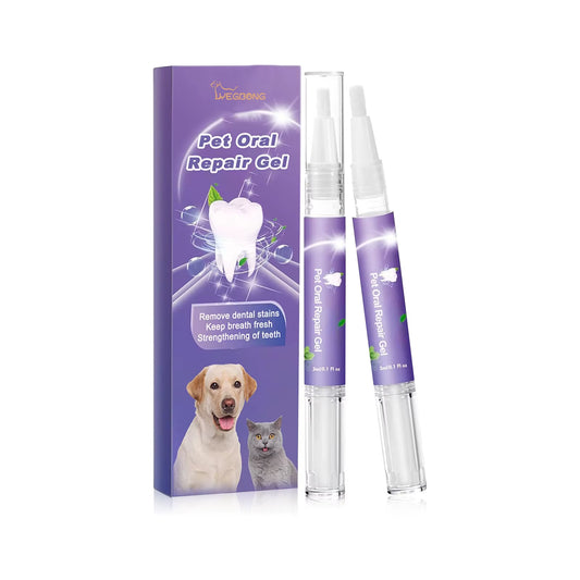 FreshPaws™ Pet Oral Repair Gel – The Ultimate Smile Saver for Cats & Dogs